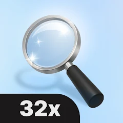 Magnifier Plus with Flashlight