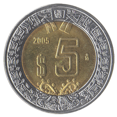 5 pesos